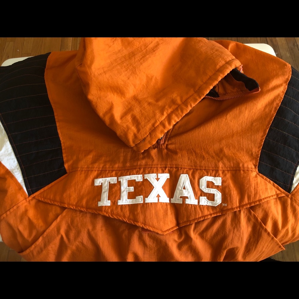 Vintage 90s Starter Jacket-Univ.of Texas Longhorns